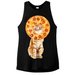 Pizza Cat Ladies PosiCharge Tri-Blend Wicking Tank