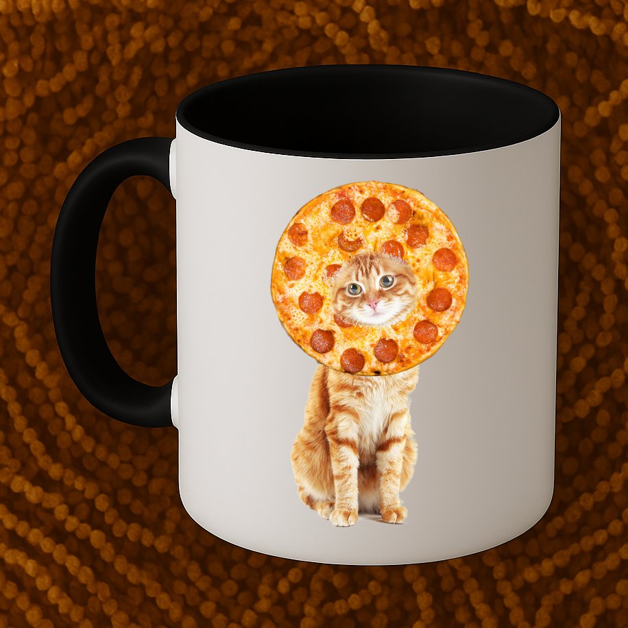 Pizza Cat Mug