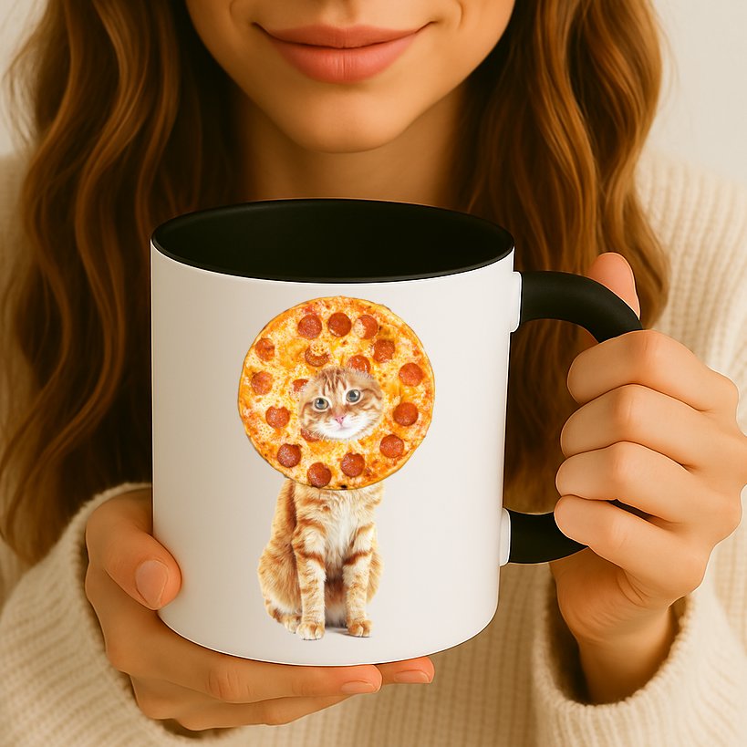 Pizza Cat Mug