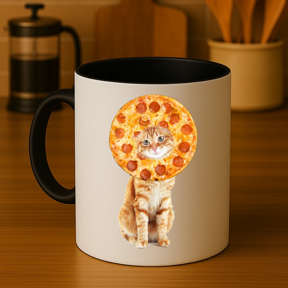 Pizza Cat Mug