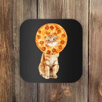 Pizza Cat Coaster