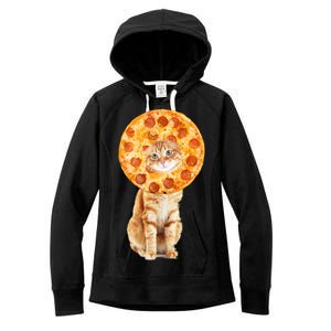 Pizza Cat Women's Fleece Hoodie