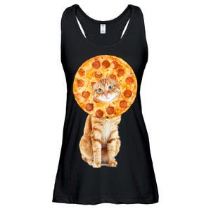 Pizza Cat Ladies Essential Flowy Tank