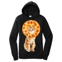 Pizza Cat Women's Pullover Hoodie