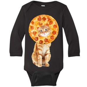 Pizza Cat Baby Long Sleeve Bodysuit