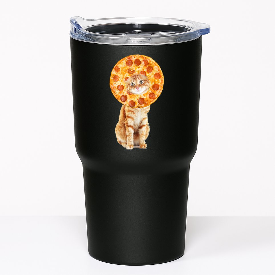 Pizza Cat Tumbler