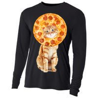 Pizza Cat Cooling Performance Long Sleeve Crew