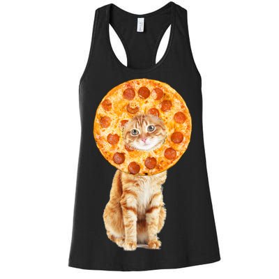 Pizza Cat Women's Racerback Tank