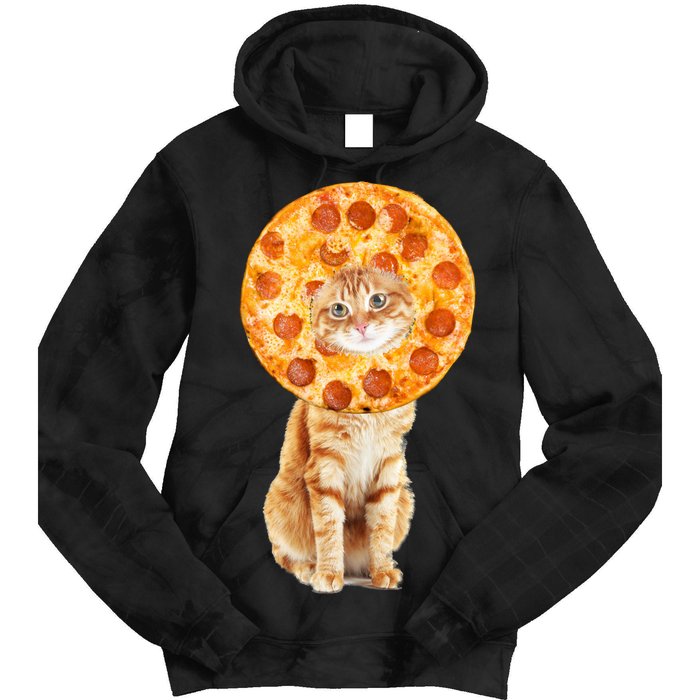 Pizza Cat Tie Dye Hoodie