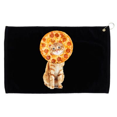 Pizza Cat Grommeted Golf Towel