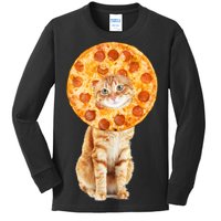 Pizza Cat Kids Long Sleeve Shirt