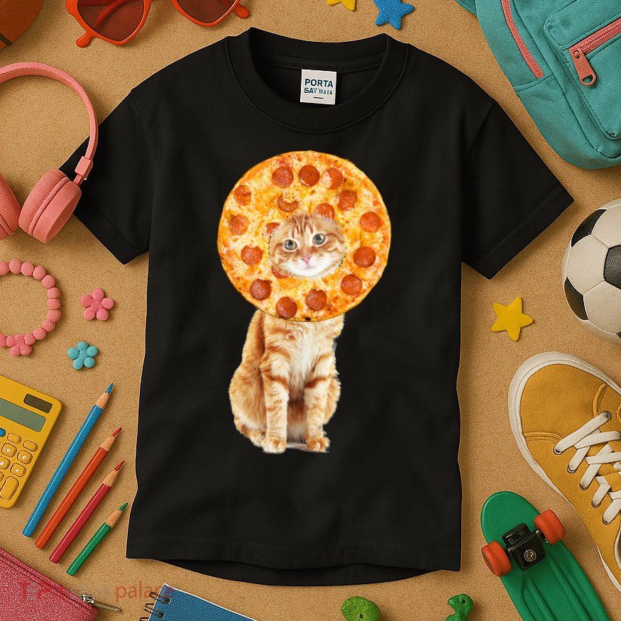 Pizza Cat Kids T-Shirt