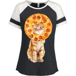 Pizza Cat Enza Ladies Jersey Colorblock Tee