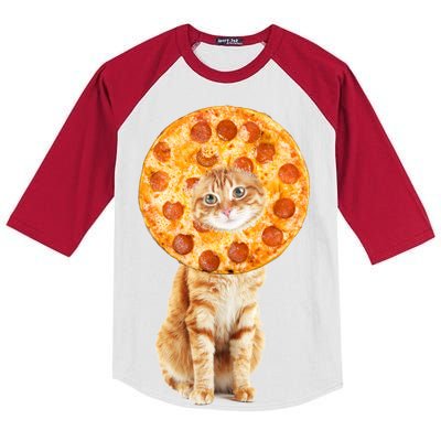 Pizza Cat Kids Colorblock Raglan Jersey