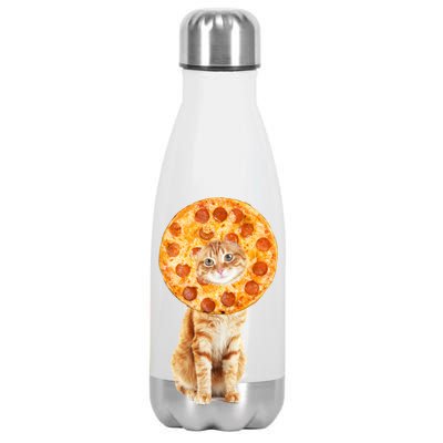 Pizza Cat Stainless Steel Insulated Water Bottle