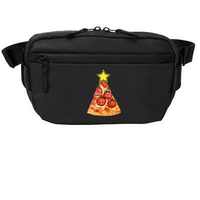 Pizza Christmas Tree Star Crossbody Pack