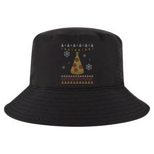 Pizza Christmas Tree Ugly Cool Comfort Performance Bucket Hat