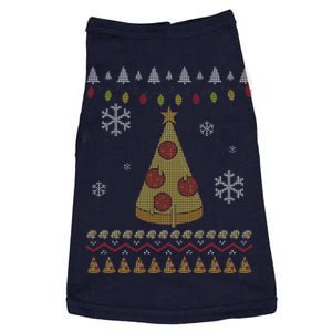 Pizza Christmas Tree Ugly Doggie Tank