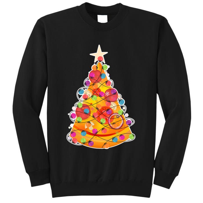 Pizza Crustmas Tree Sweatshirt