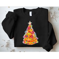 Pizza Crustmas Tree Sweatshirt
