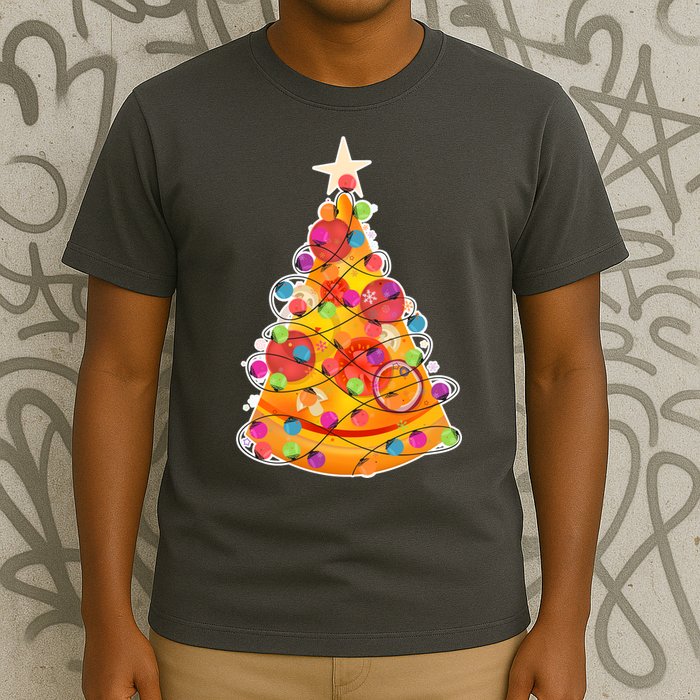 Pizza Crustmas Tree T-Shirt