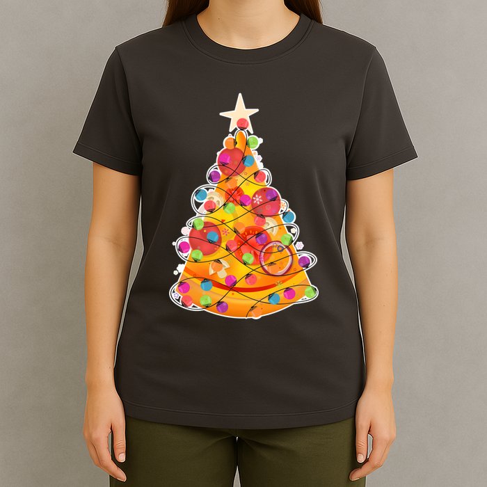 Pizza Crustmas Tree T-Shirt