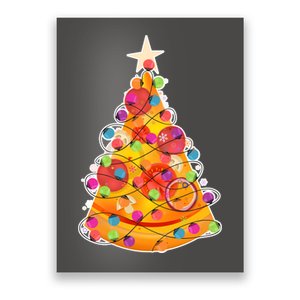 Pizza Crustmas Tree Poster