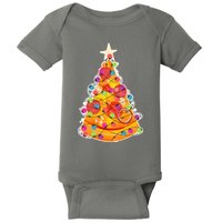 Pizza Crustmas Tree Baby Bodysuit