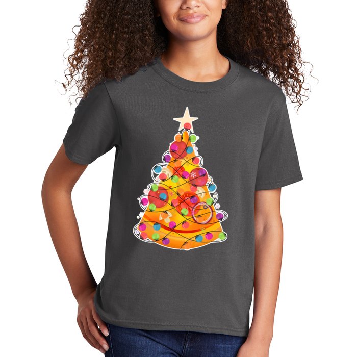 Pizza Crustmas Tree Kids T-Shirt