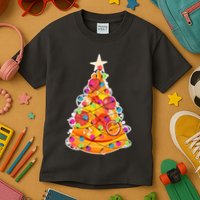 Pizza Crustmas Tree Kids T-Shirt