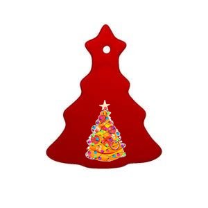 Pizza Crustmas Tree Ceramic Tree Ornament