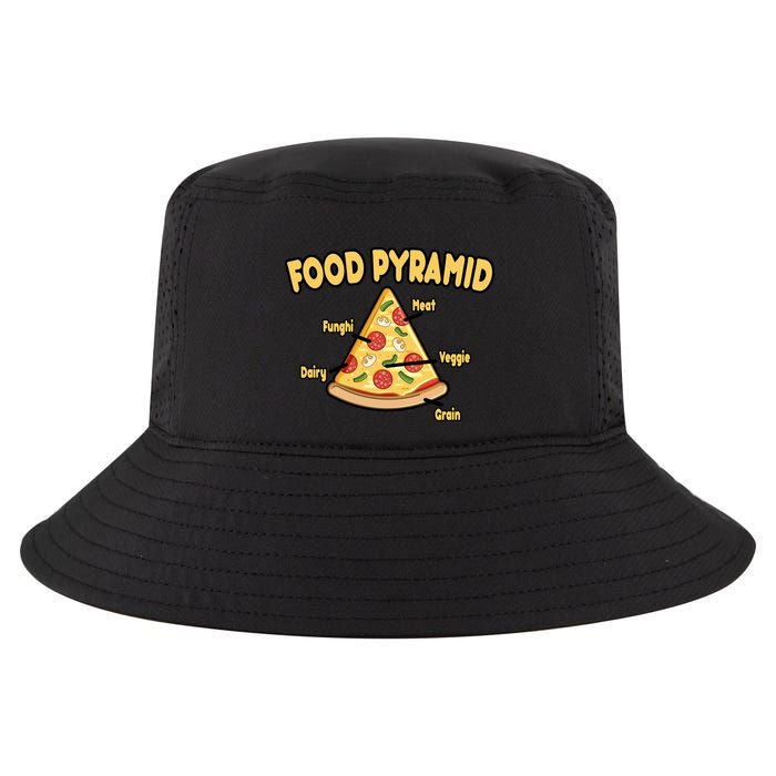 Pizza Food Pyramid Cool Comfort Performance Bucket Hat