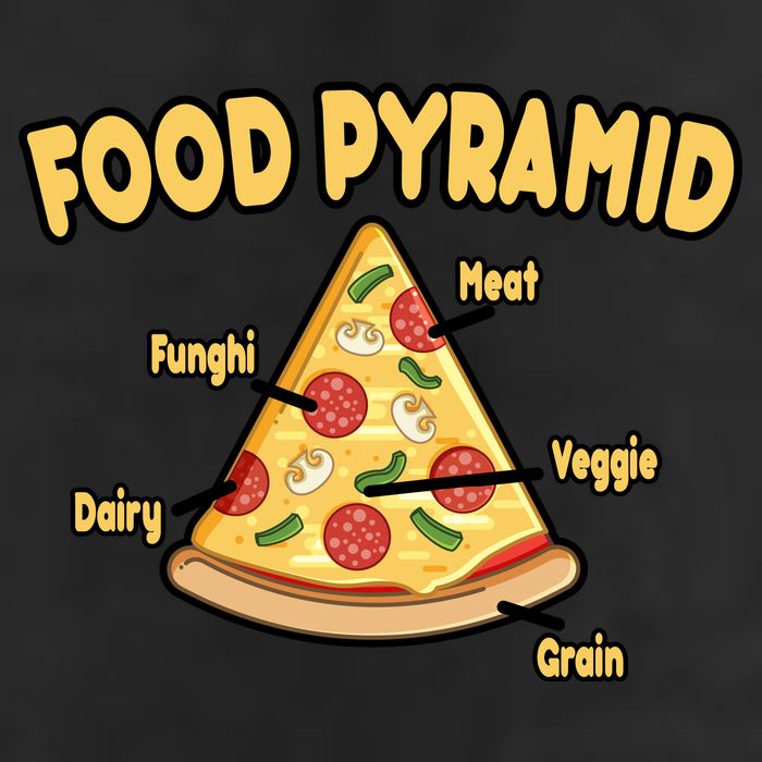 Pizza Food Pyramid Cool Comfort Performance Bucket Hat