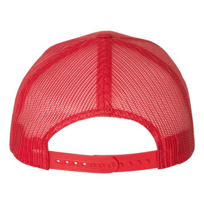 Pizza Food Pyramid Yupoong Adult 5-Panel Trucker Hat