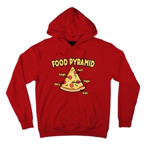 Pizza Food Pyramid Hoodie