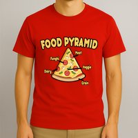 Pizza Food Pyramid T-Shirt