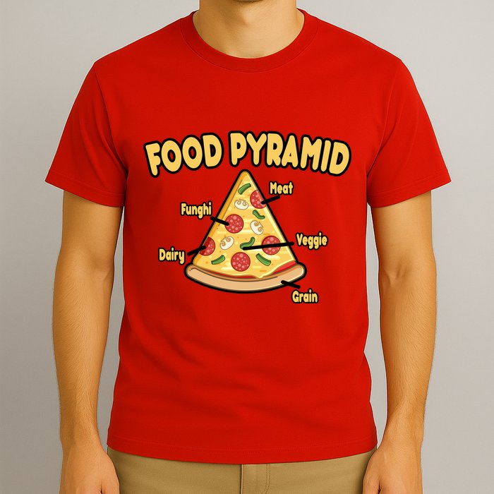 Pizza Food Pyramid T-Shirt