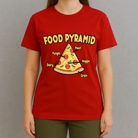 Pizza Food Pyramid T-Shirt