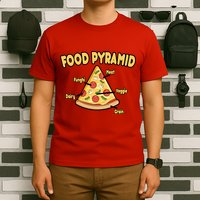 Pizza Food Pyramid T-Shirt