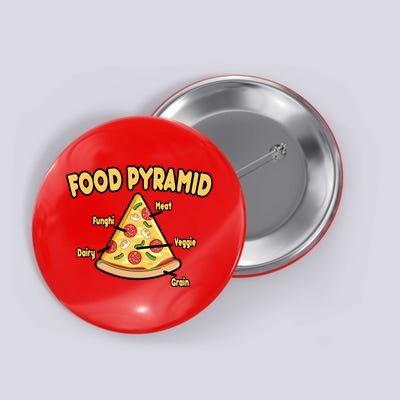 Pizza Food Pyramid Button