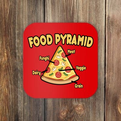 Pizza Food Pyramid Coaster