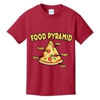 Pizza Food Pyramid Kids T-Shirt