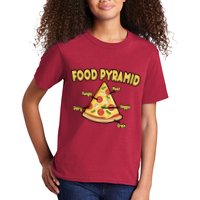 Pizza Food Pyramid Kids T-Shirt