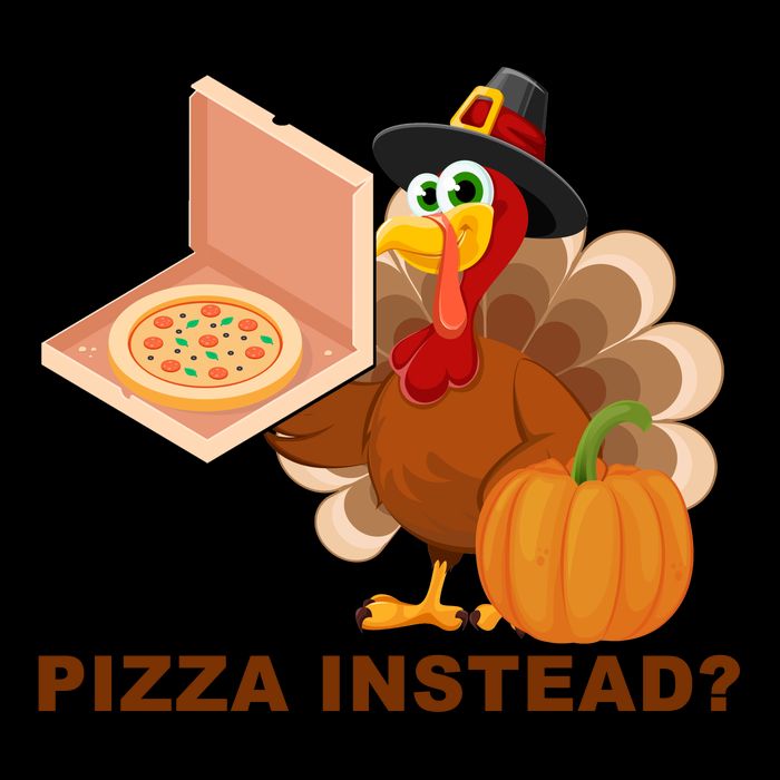 Pizza Instead? Funny Turkey Thanksgiving Mug