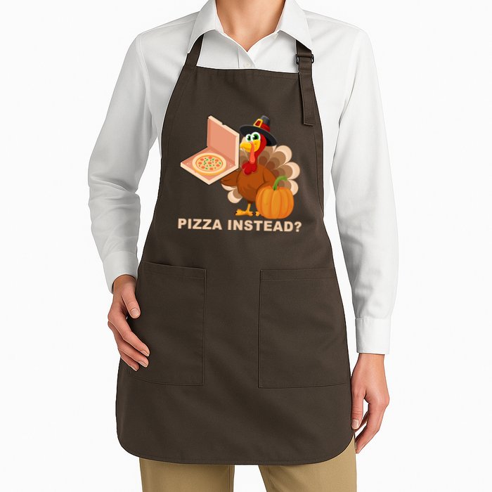 Pizza Instead? Funny Turkey Thanksgiving Apron