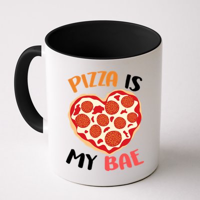 Pizza is My Bae Funny Valentines Day Mug