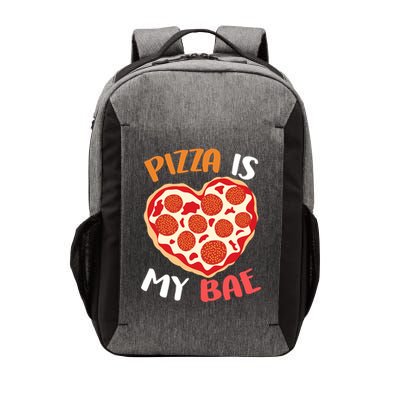 Pizza is My Bae Funny Valentines Day Vector Backpack