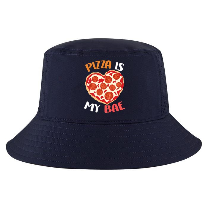 Pizza is My Bae Funny Valentines Day Cool Comfort Performance Bucket Hat