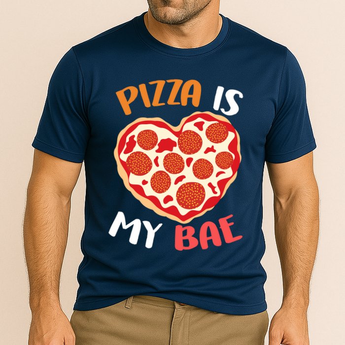 Pizza is My Bae Funny Valentines Day Performance Shirt