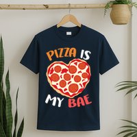 Pizza is My Bae Funny Valentines Day T-Shirt